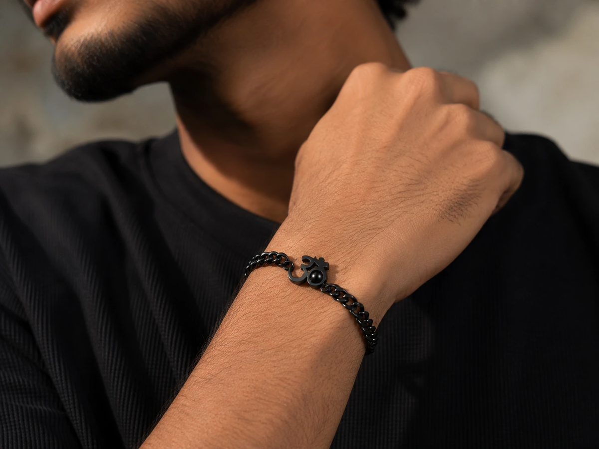 Om Bracelet - Adiyogi Photo Inside