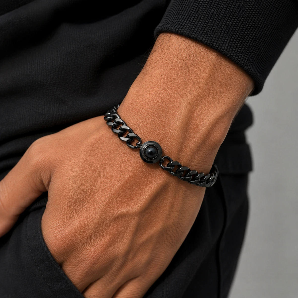 Cuban Chain Bracelet - Murugar Photo Inside