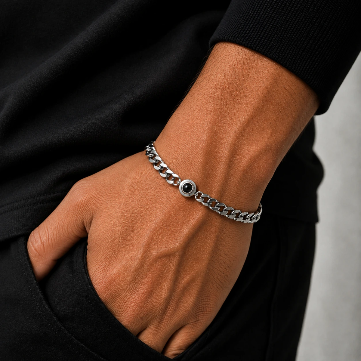 Cuban Chain Bracelet - Murugar Photo Inside