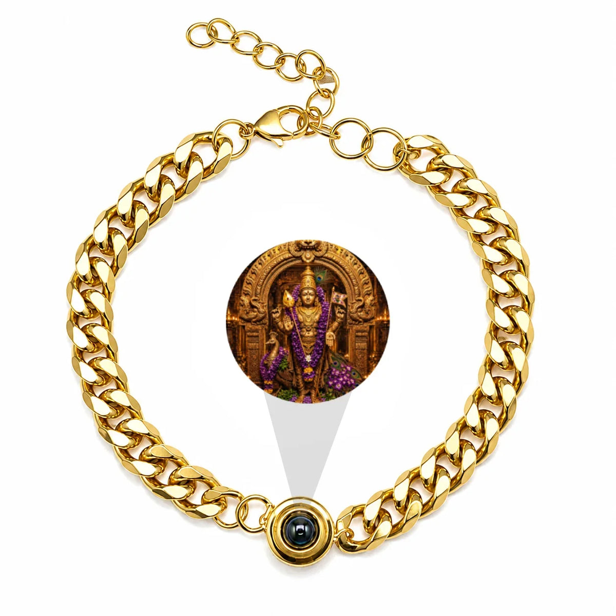 Cuban Chain Bracelet - Murugar Photo Inside