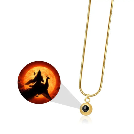 Women's Bubble Pendant - Mayilvelan Photo Inside